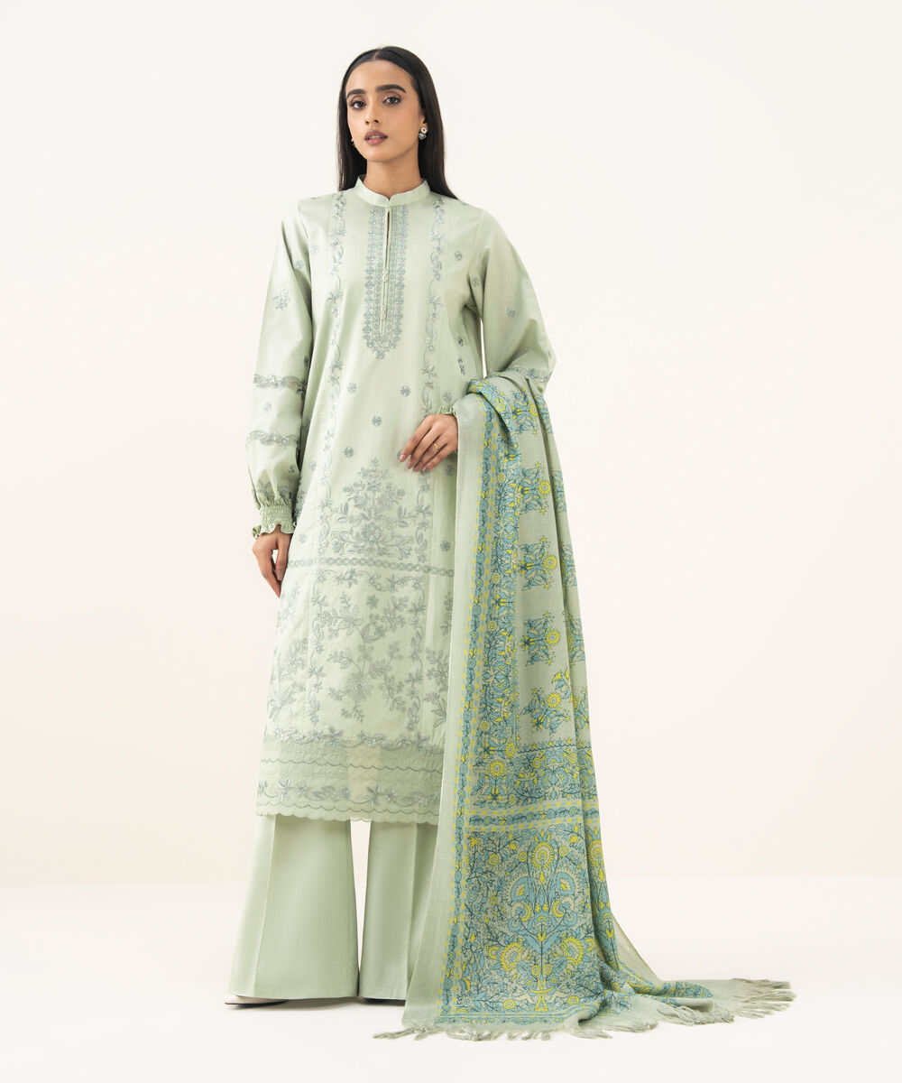 Unstitched 3 PC 0PESG25V934B Sapphire PK