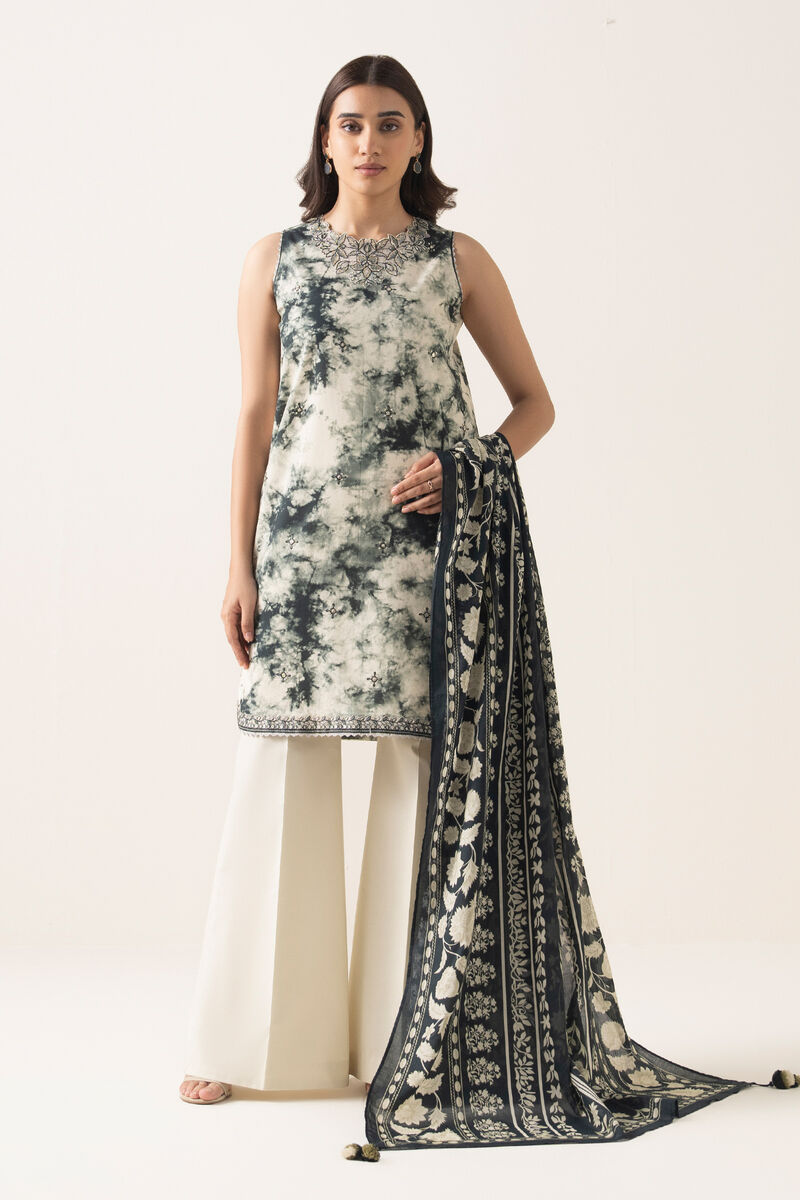 3 Piece - Embroidered Lawn Suit