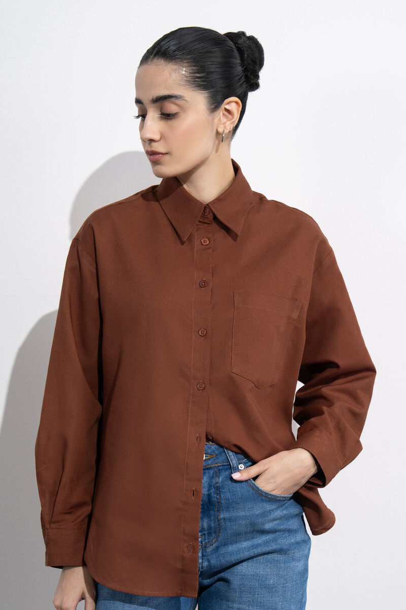 Loose-Fit Oxford Shirt