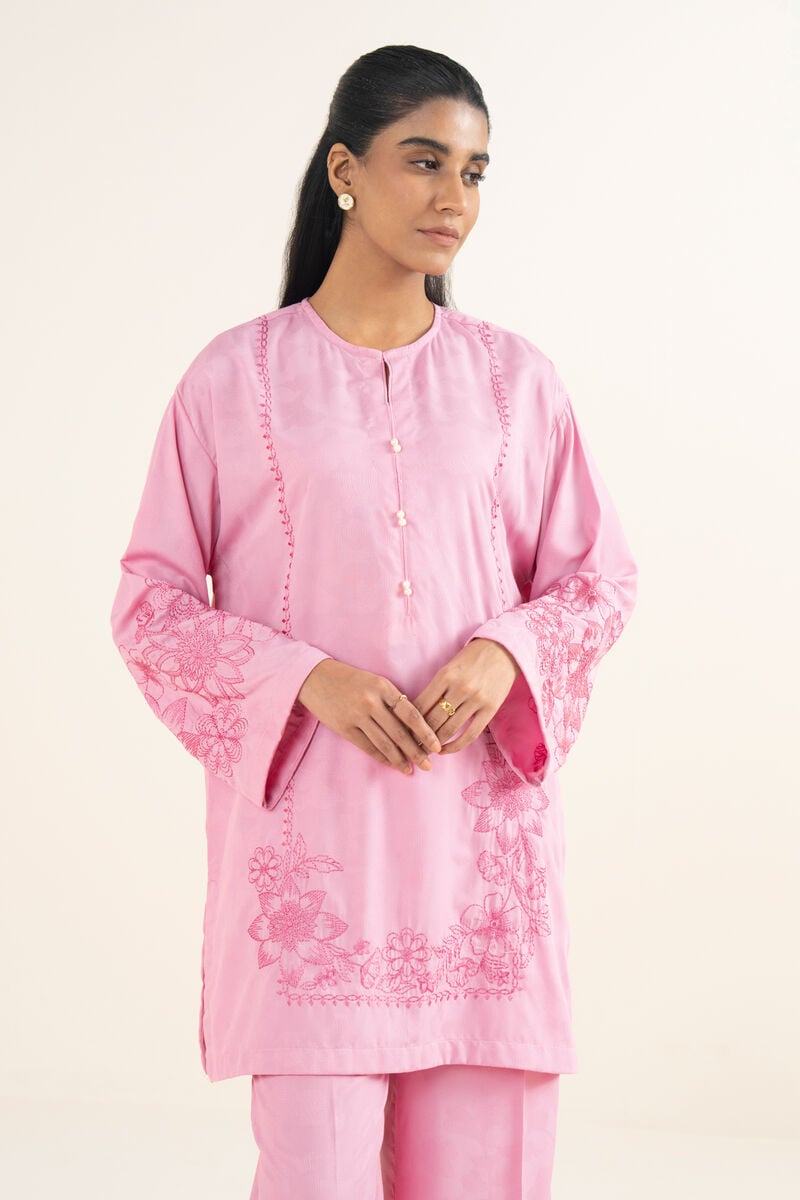 Embroidered Jacquard Shirt