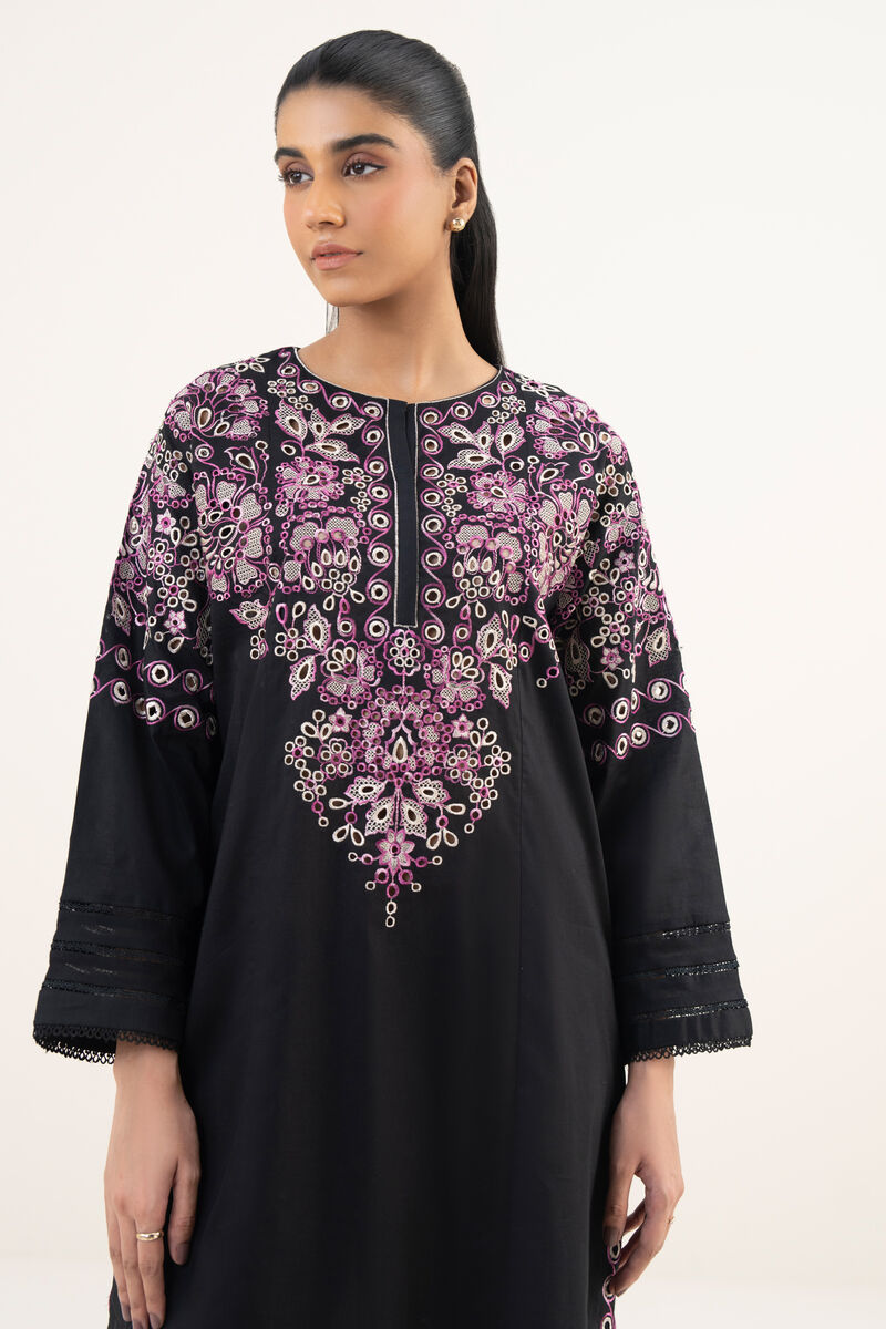 Embroidered Crosshatch Shirt