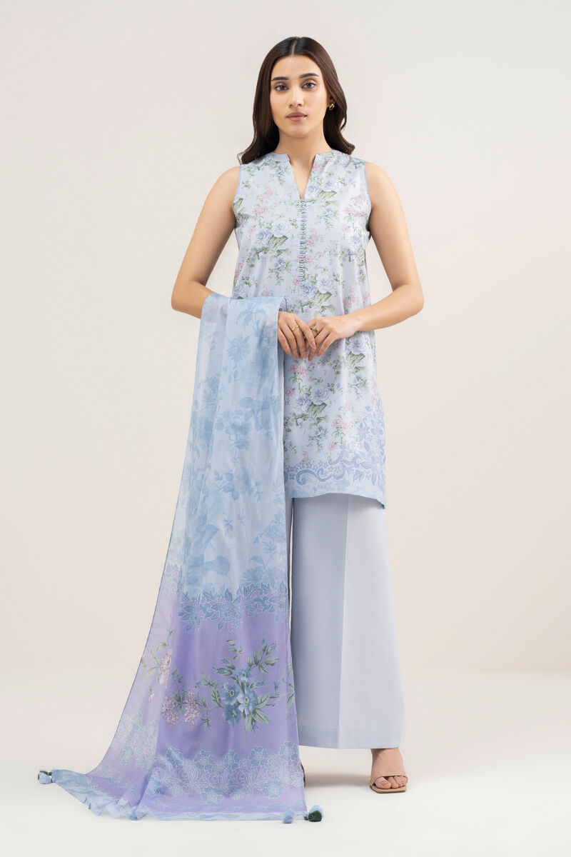 2 Piece - Printed Lawn Suit