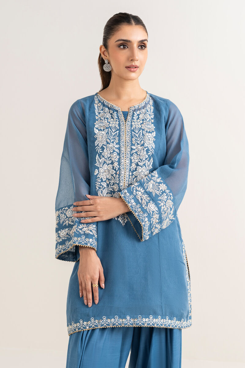 Embroidered Karandi Shirt
