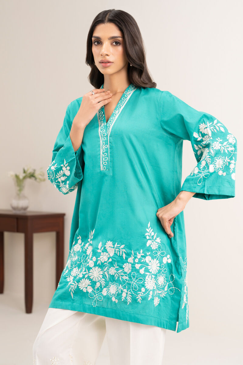 Embroidered Jacquard Shirt