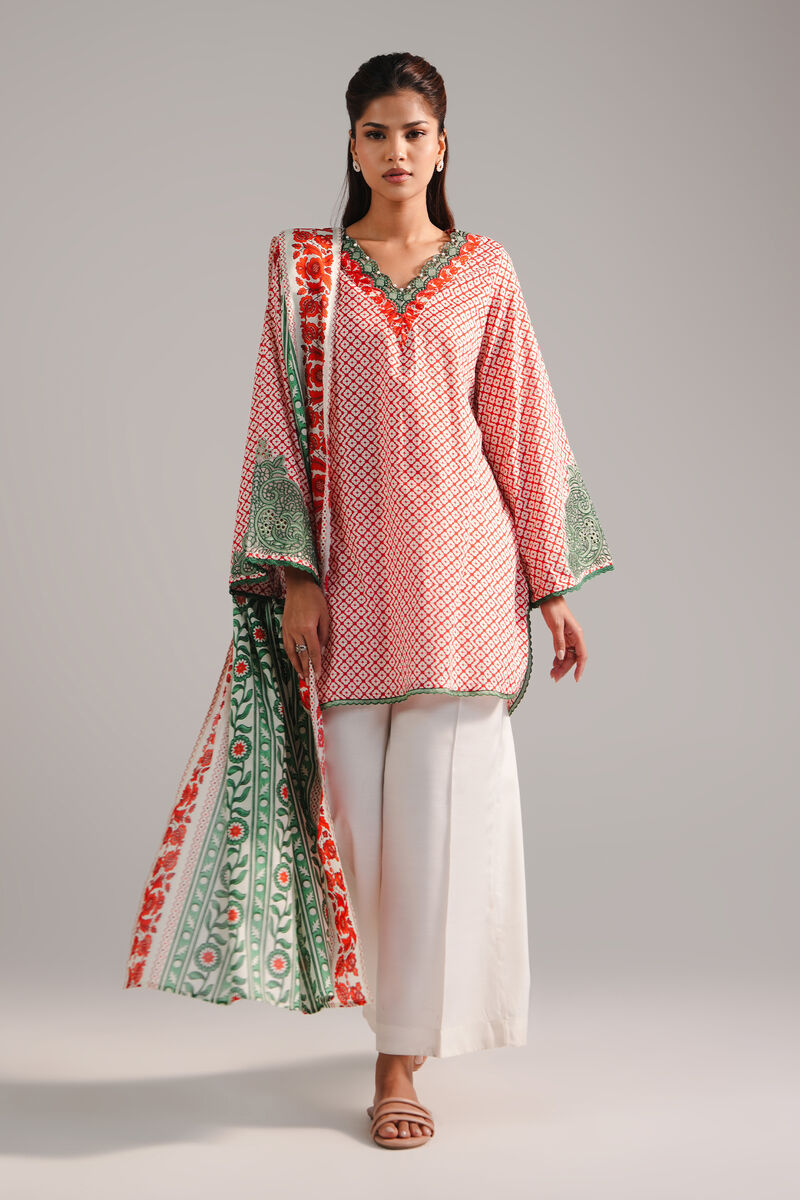 Printed Lawn Dupatta