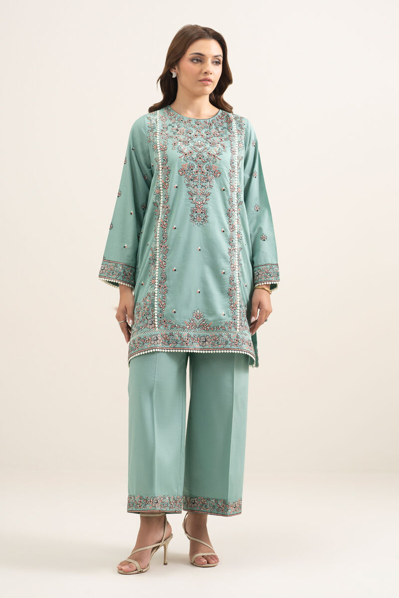 Embroidered Dobby Shirt