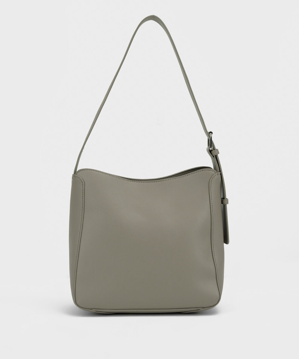 Women's Taupe Shoulder Bag