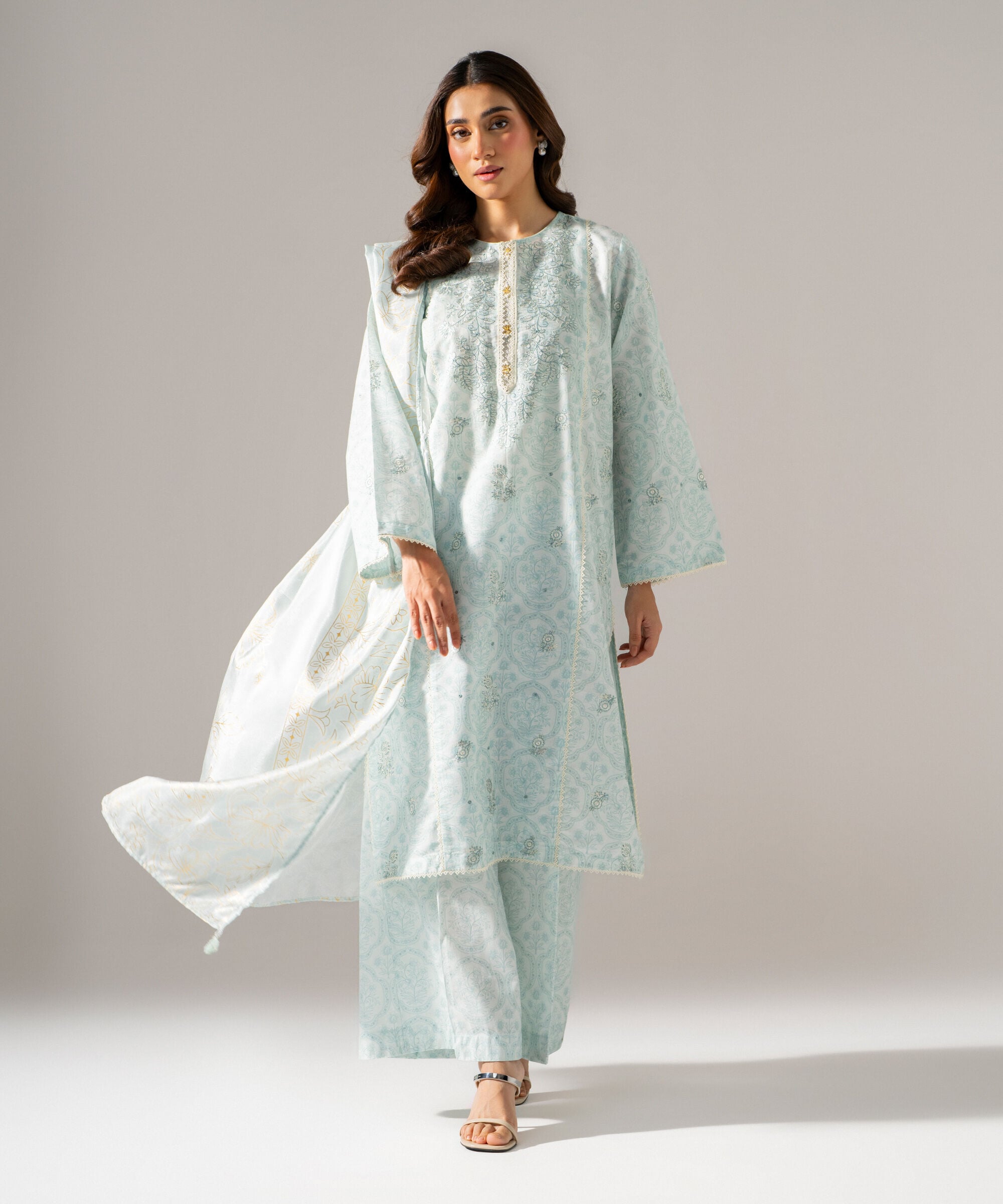 Printed Dupatta PRW26SV1017D