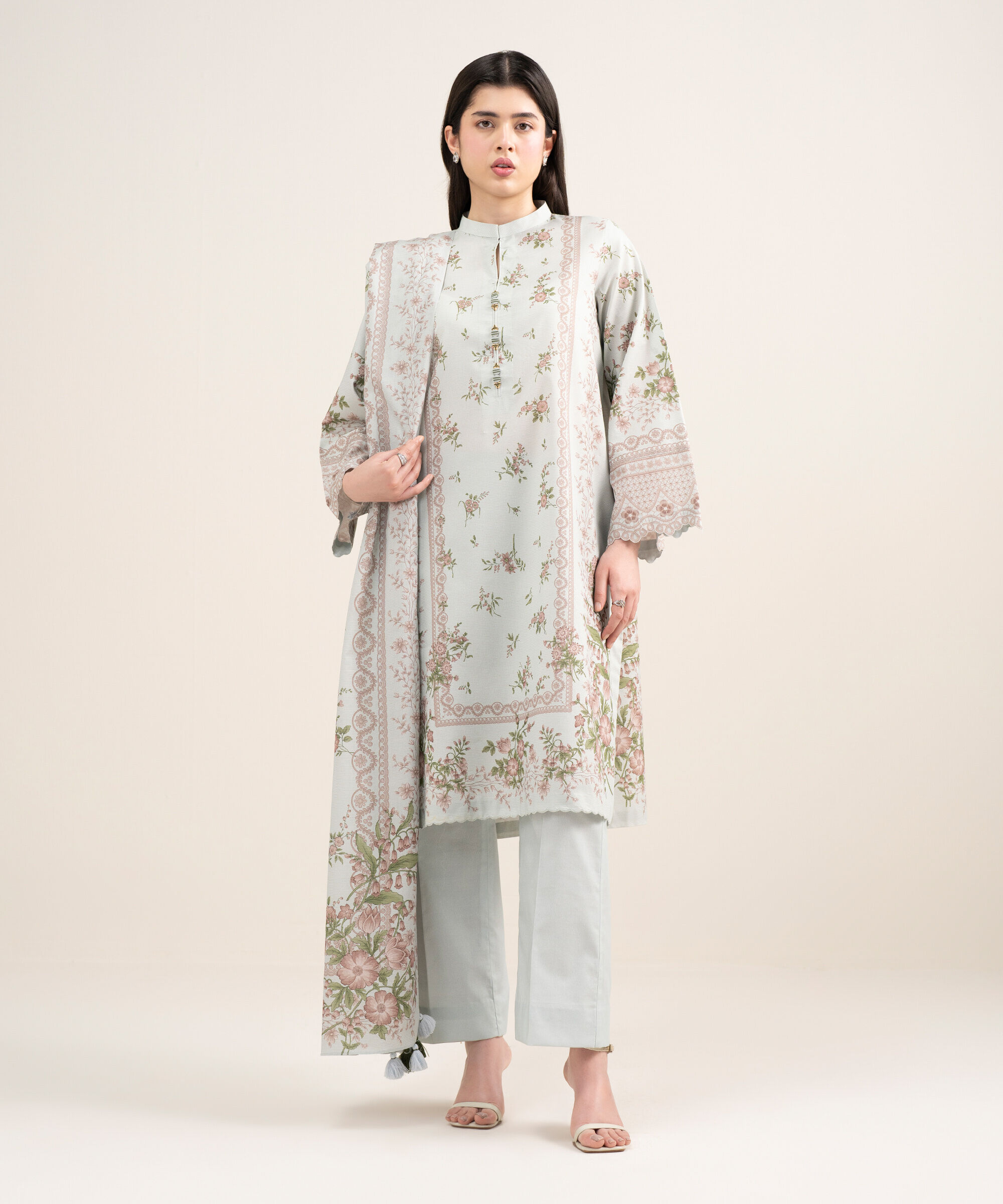 Unstitched 3 PC U3PDYS26V34B