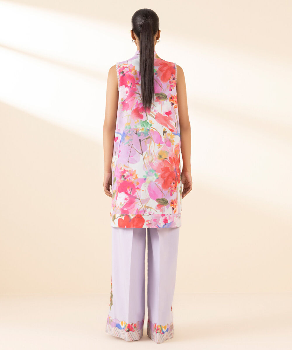 Unstitched Women's Multi Lawn Shirt Trousers