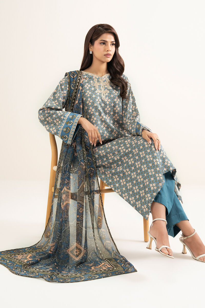 Printed Chiffon Dupatta