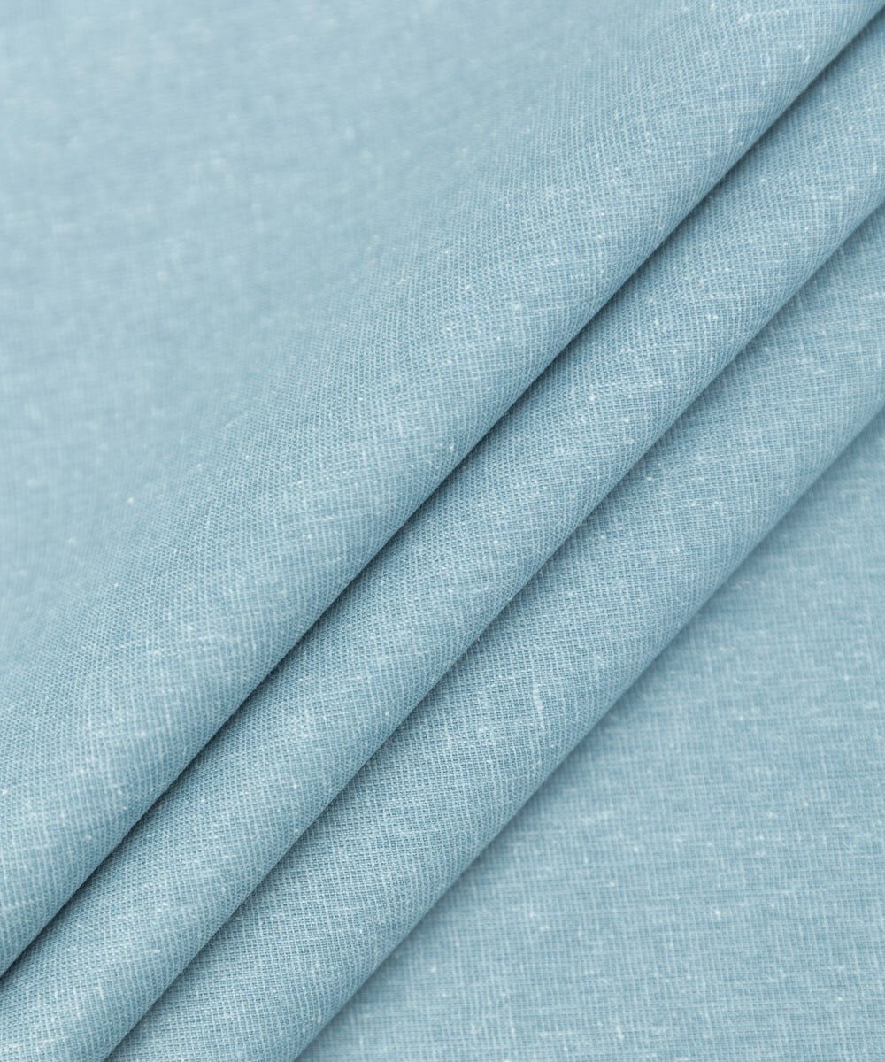 Embroidered Wash & Wear Suit Mens Unstitched Sea Green Poly Viscos Blended Fabric full suit fabric