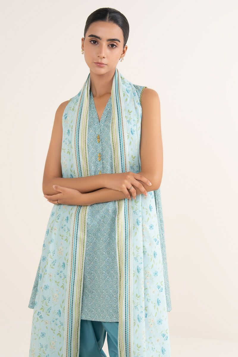 3 Piece - Printed Lawn Suit