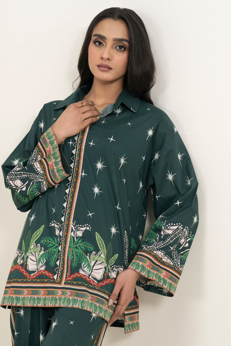 Embroidered Cambric Shirt