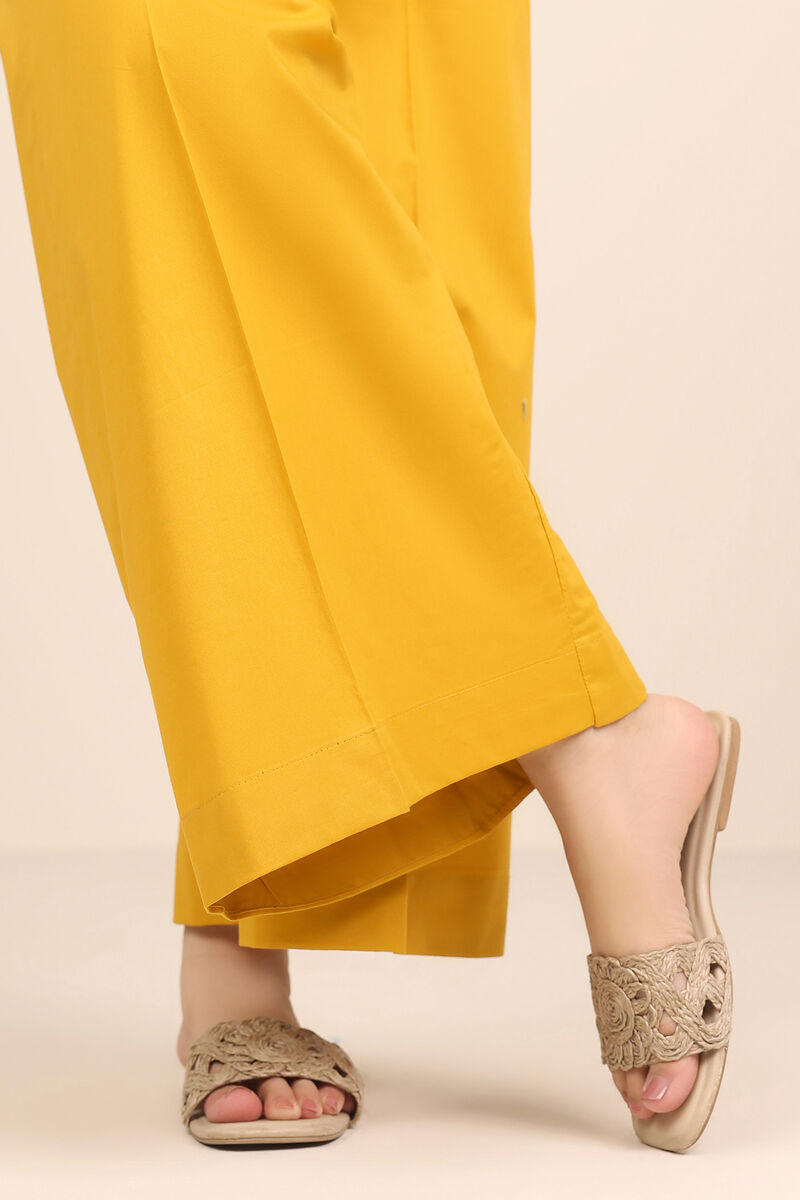 Solid Cambric Flared Pants