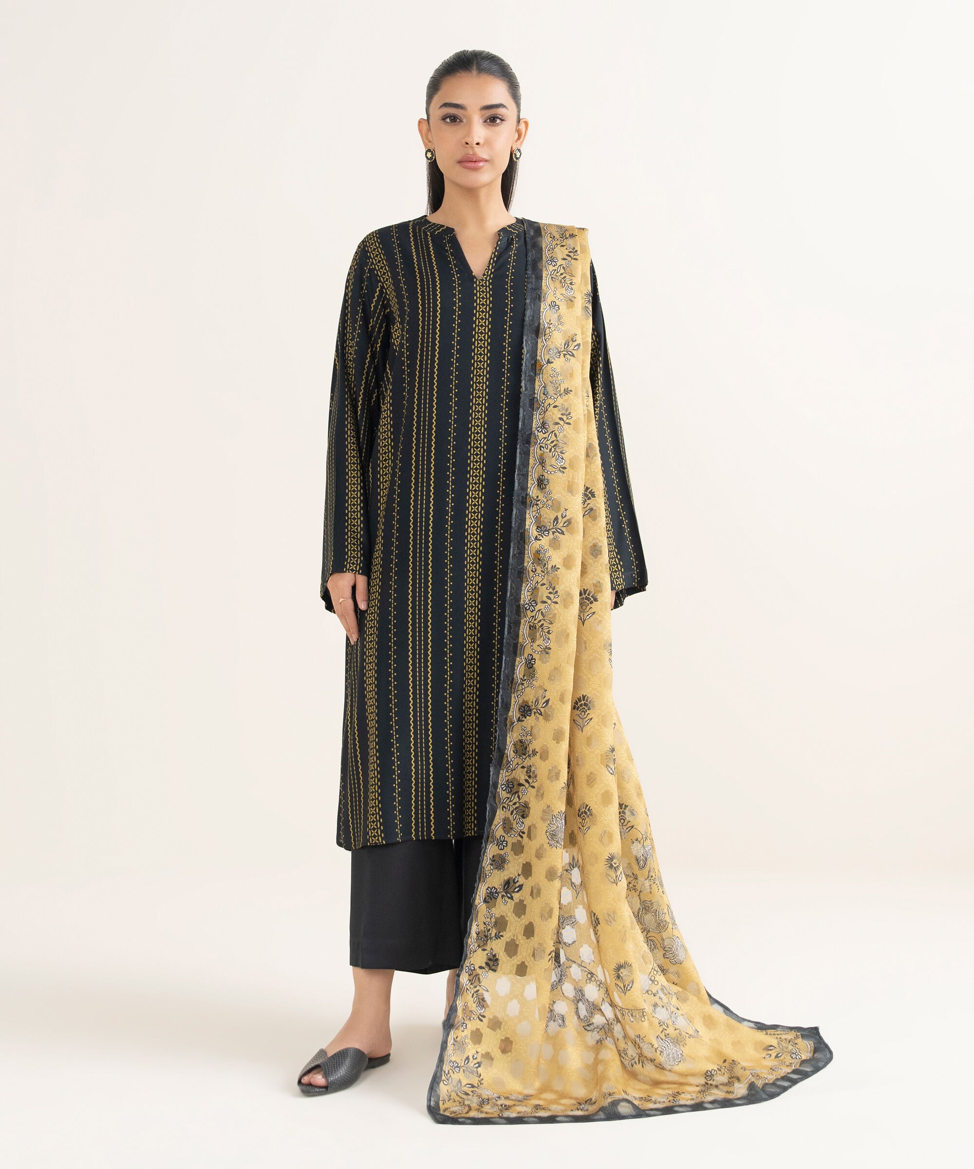 Printed Dupatta 3PDFW25V434D