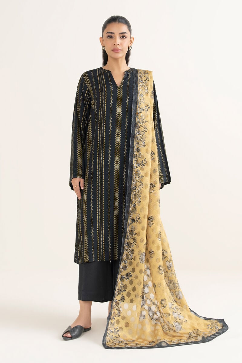 Printed Jacquard Dupatta