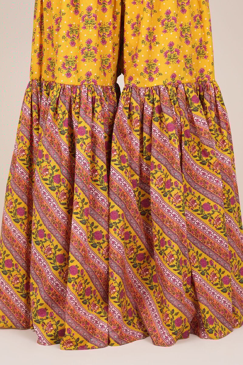 Printed Cambric Gharara