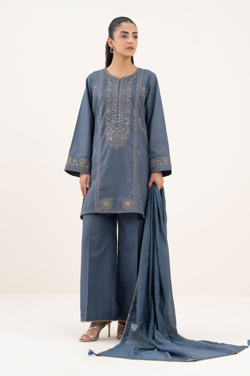 Solid Manaar Dupatta