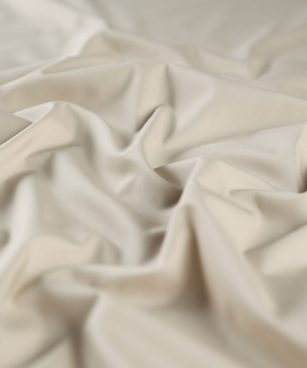 Men Unstitched Cotton Beige Full Suit Fabric