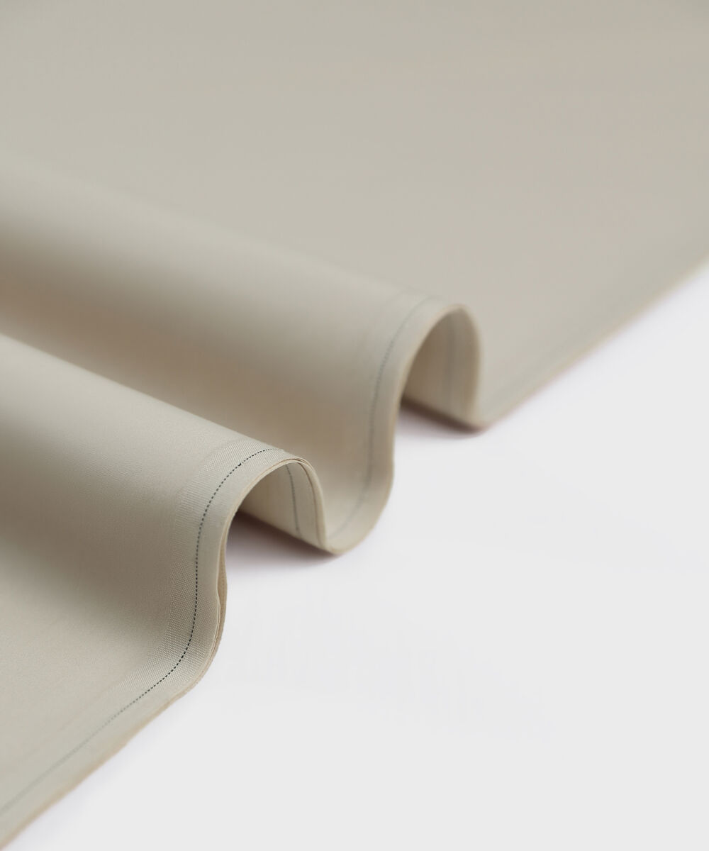 Men Unstitched Cotton Beige Full Suit Fabric