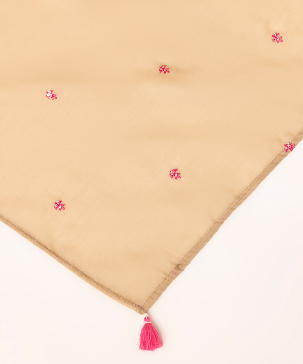 3PRDF25V336D Brown Dupatta 3PRDF25V336D