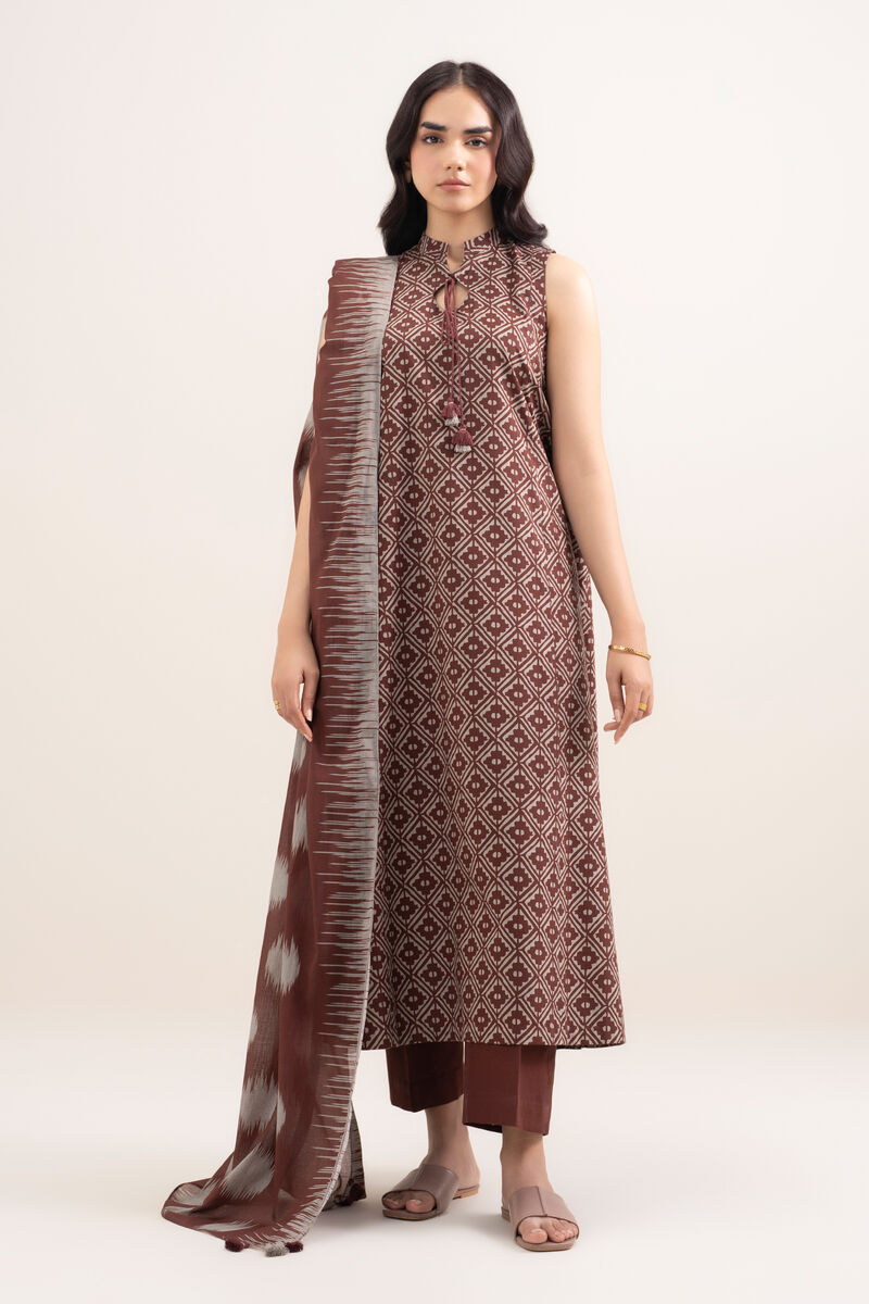 3 Piece - Printed Lawn Suit