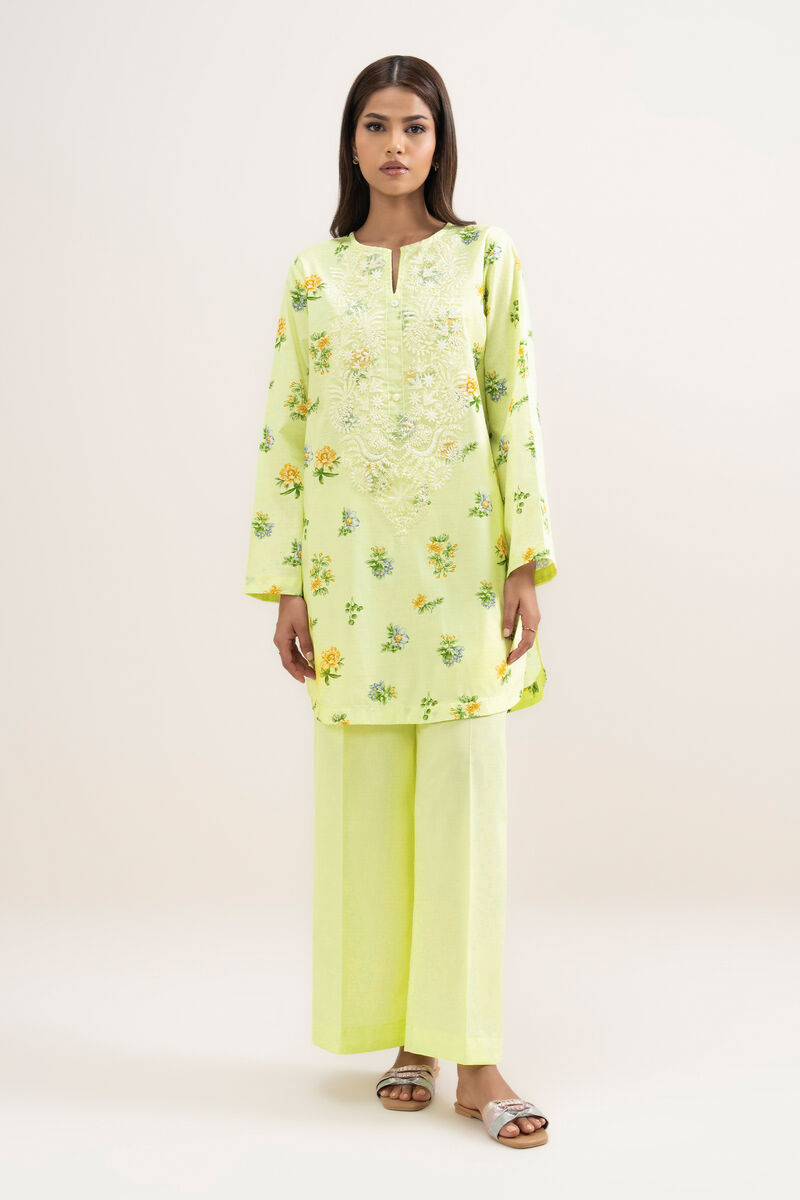 Embroidered Cambric Shirt