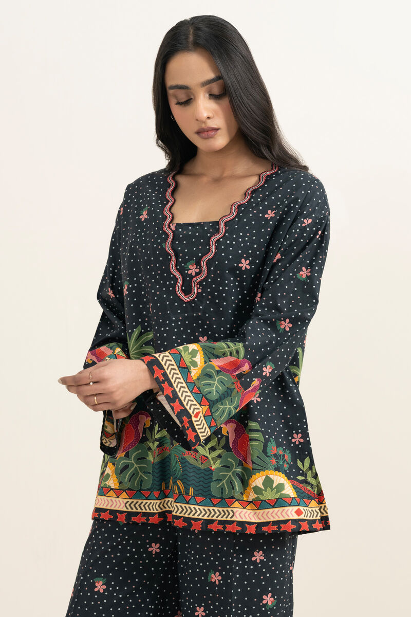 Embroidered Cambric Shirt