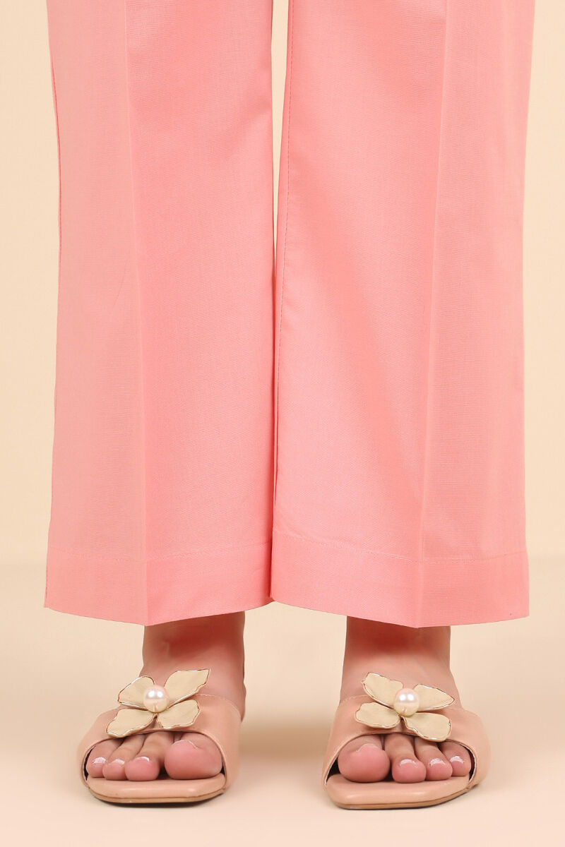 Solid Cambric Straight Pants