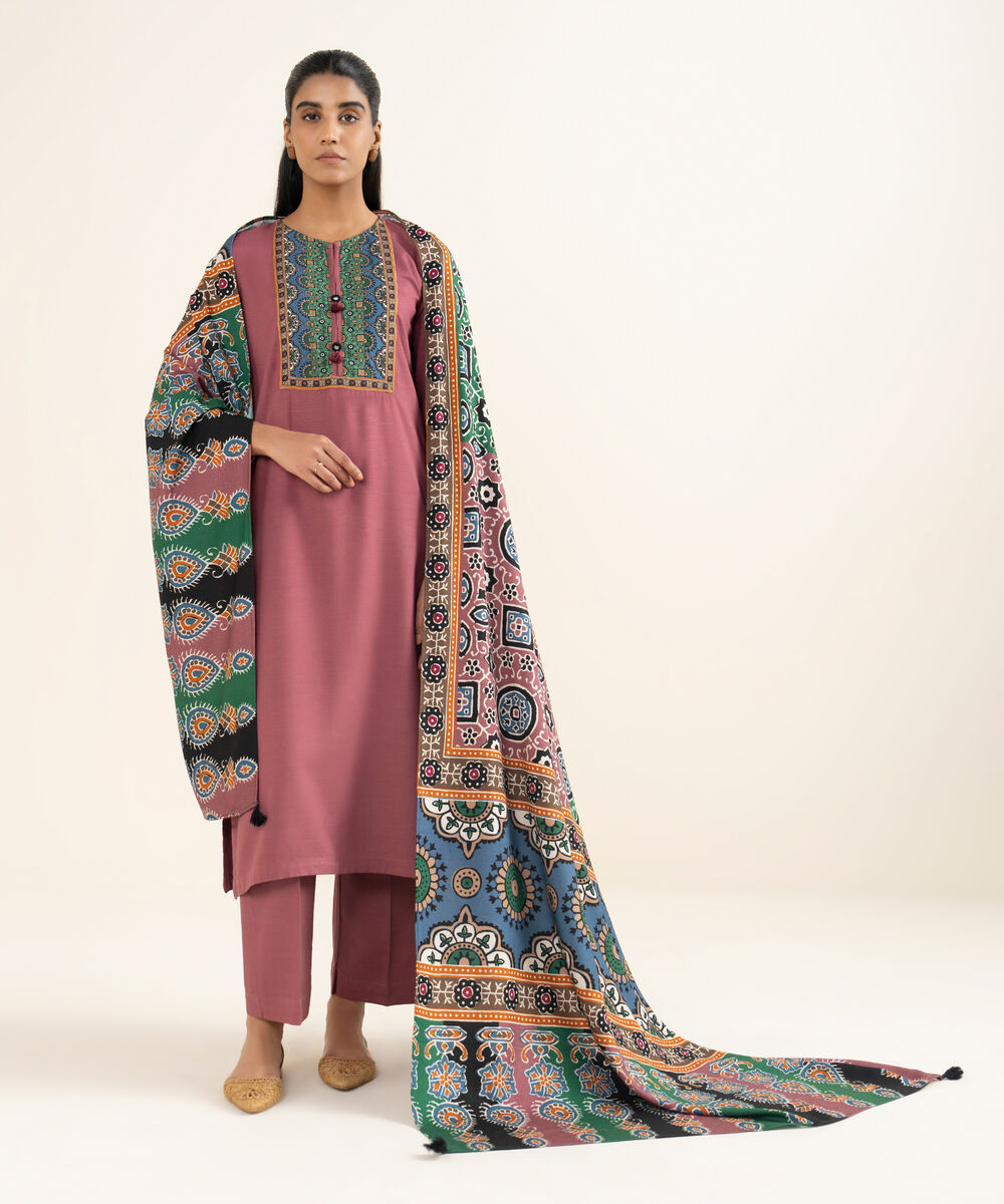 Linen Printed Multi Dupatta