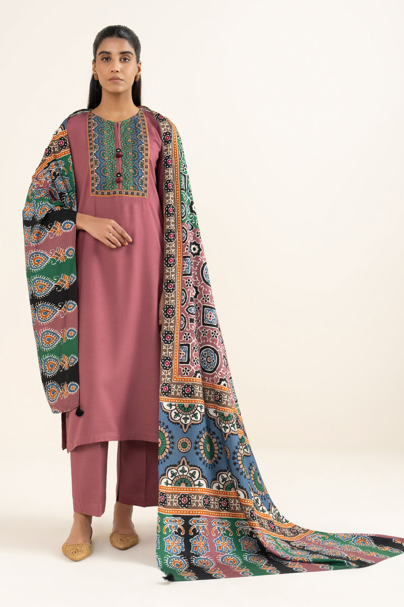 Printed Linen Dupatta