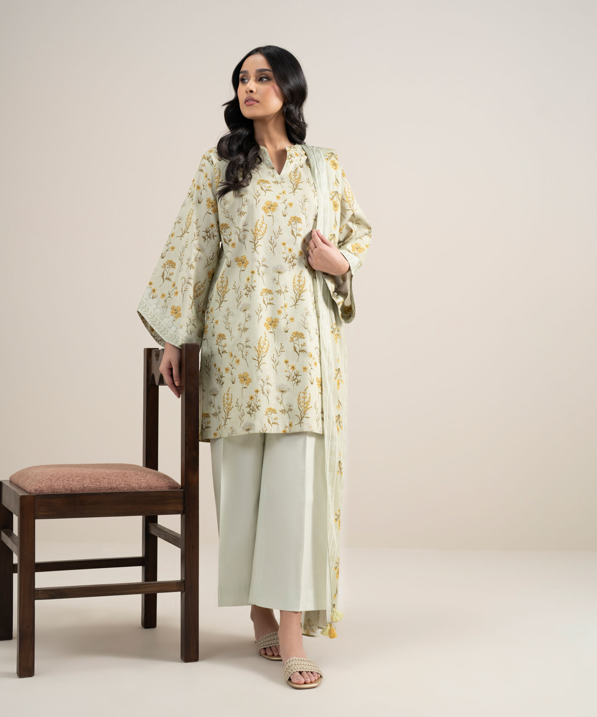 Unstitched 3 PC U3PDDS26V575