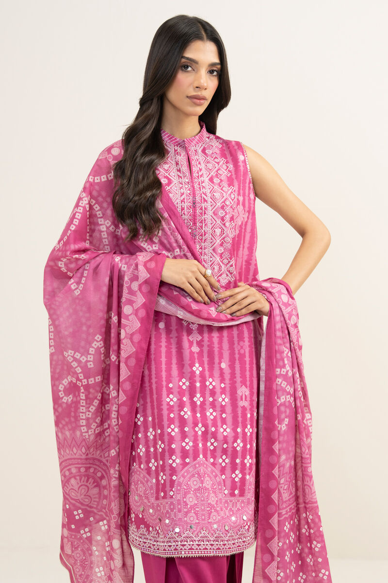 3 Piece - Embroidered Lawn Suit