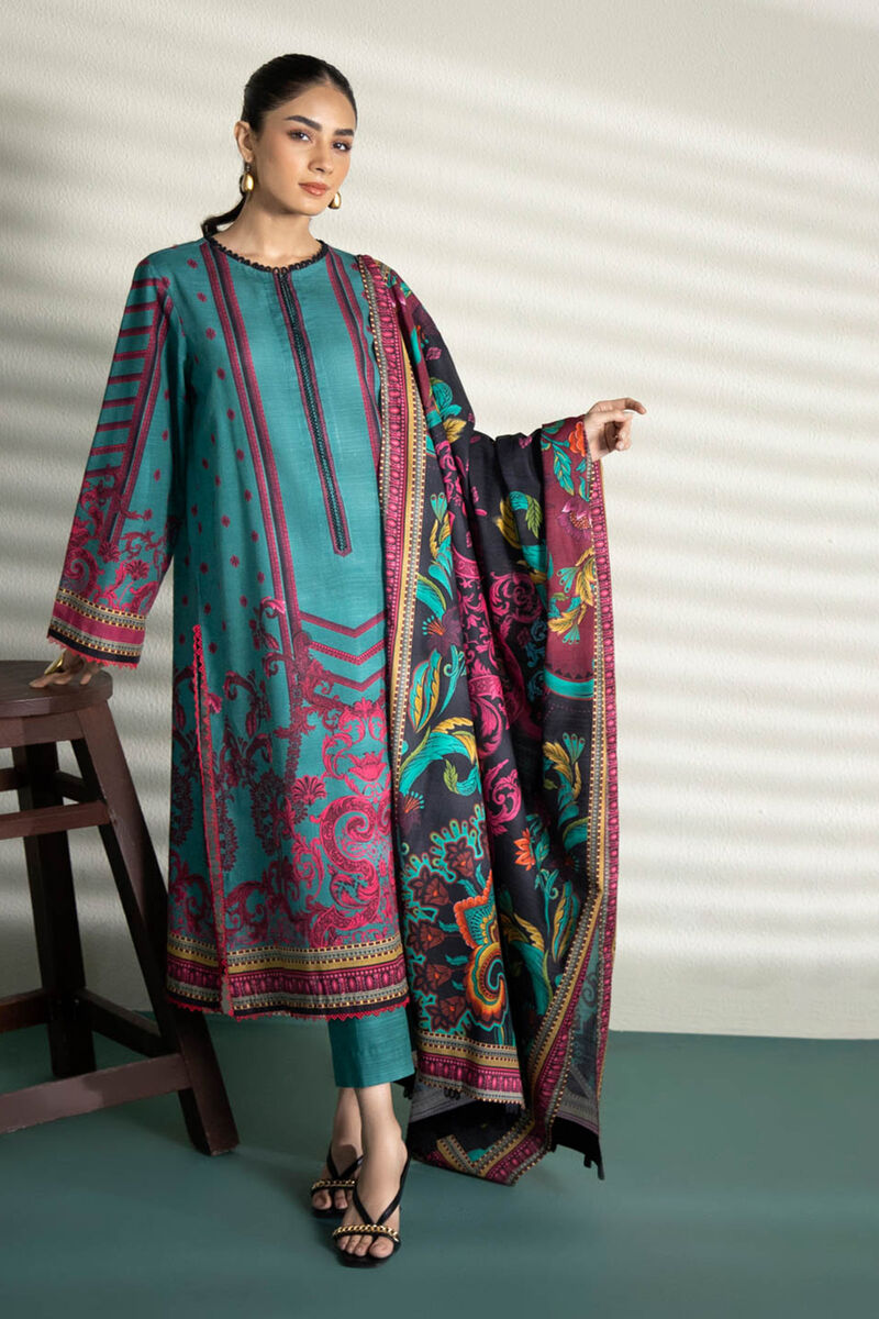 3 Piece - Printed Lawn Suit