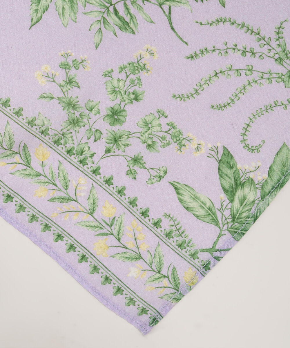 Printed Lawn Purple Dupatta