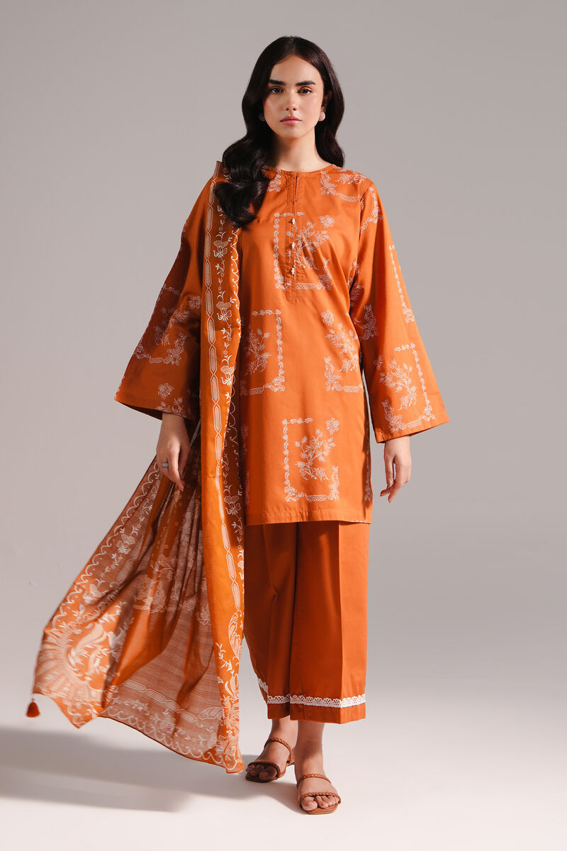 Printed Lawn Dupatta