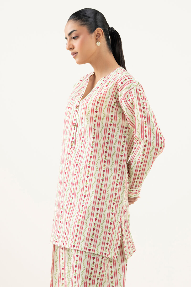 Printed Crosshatch Shirt