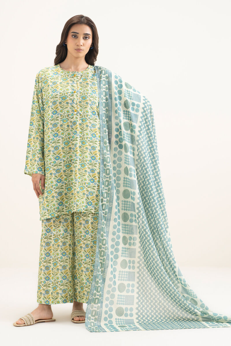 Printed Lawn Dupatta