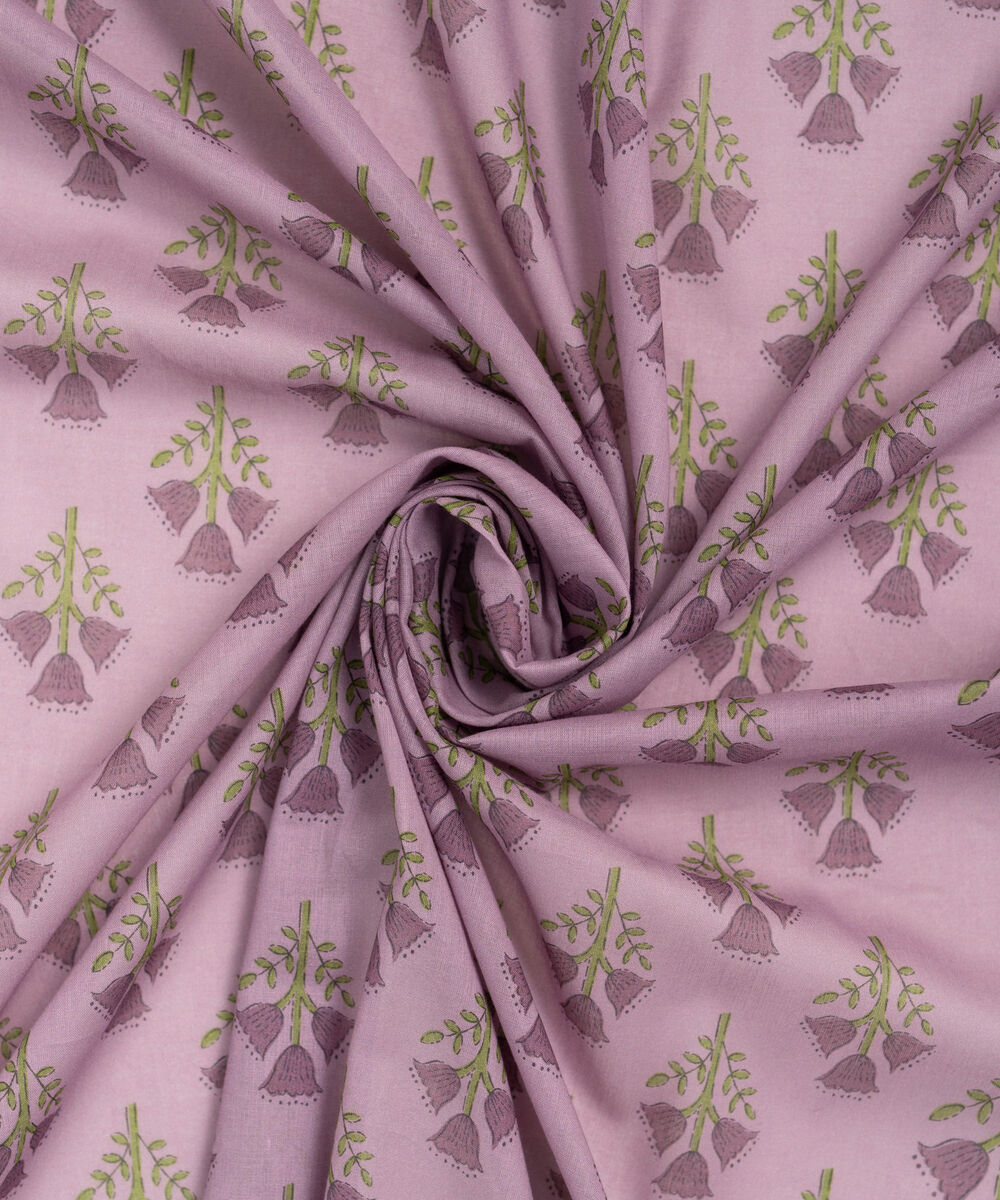 Lawn Printed Purple Dupatta