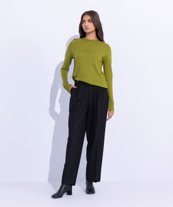 Tailored Slouchy Trousers null