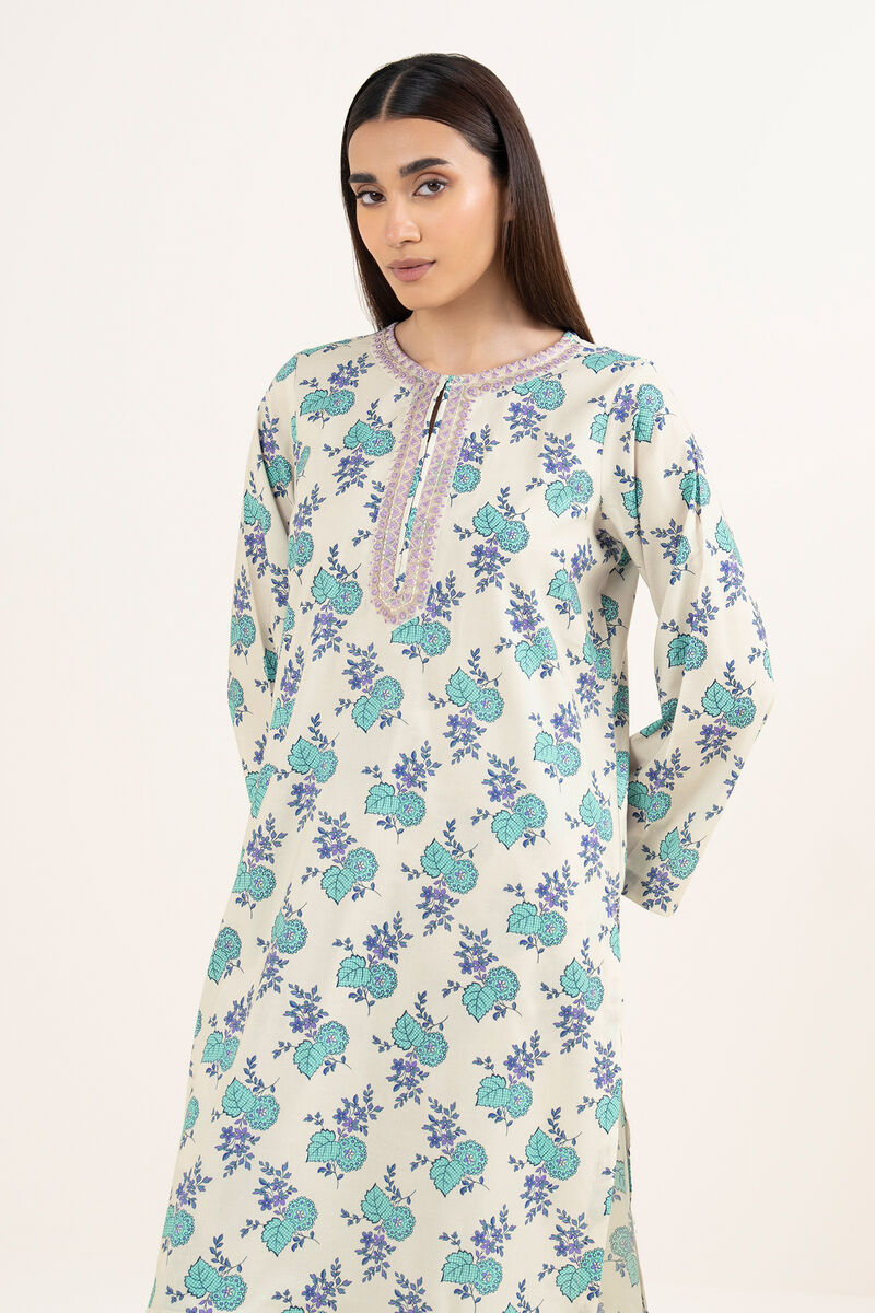 Embroidered Lawn Viscose Shirt