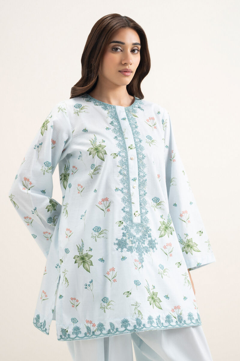 Embroidered Cambric Shirt