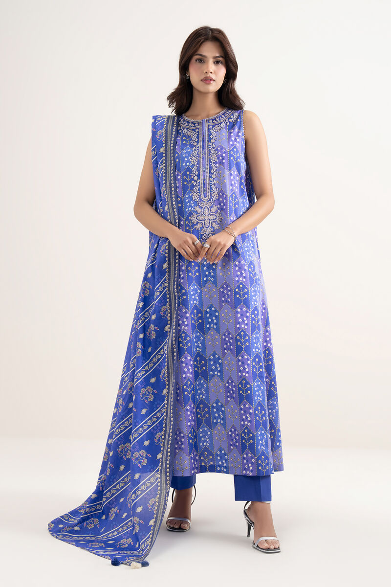 3 Piece - Embroidered Lawn Suit