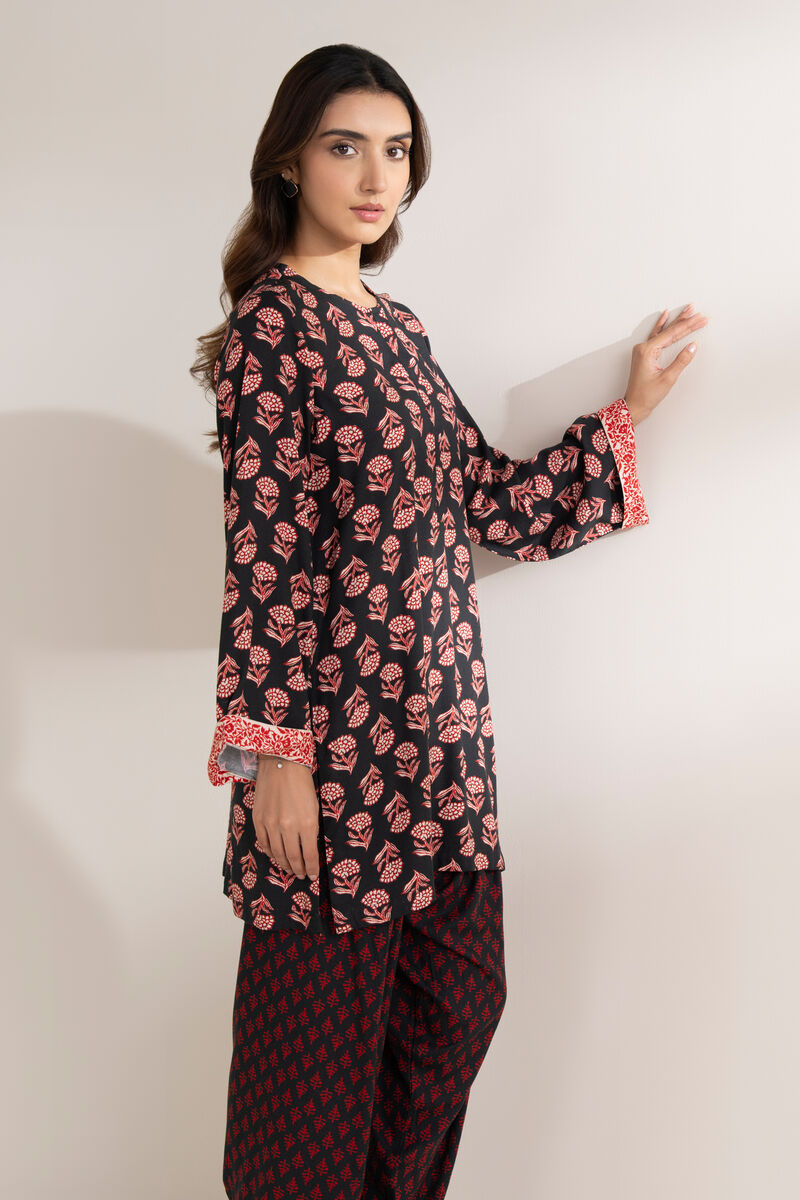 Printed Arabic Dobby Shirt