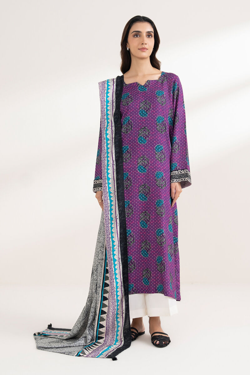 Printed Linen Dupatta