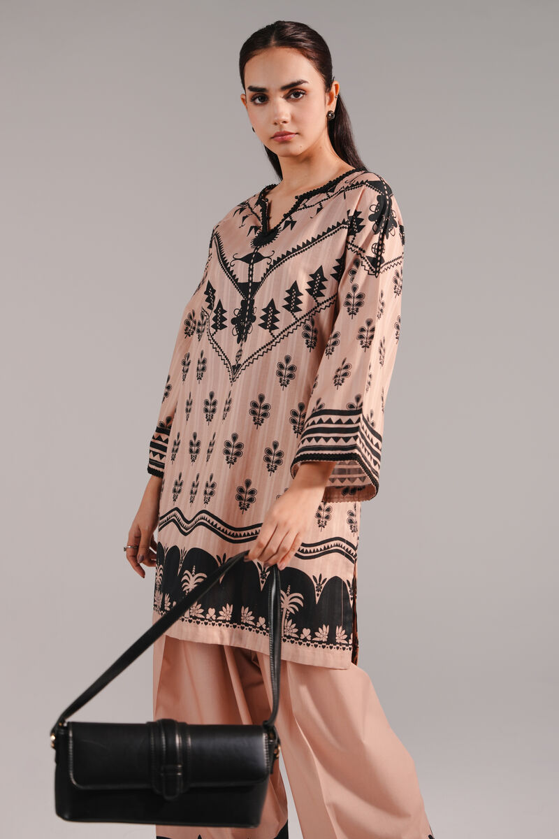 Printed Leno Kara Shirt