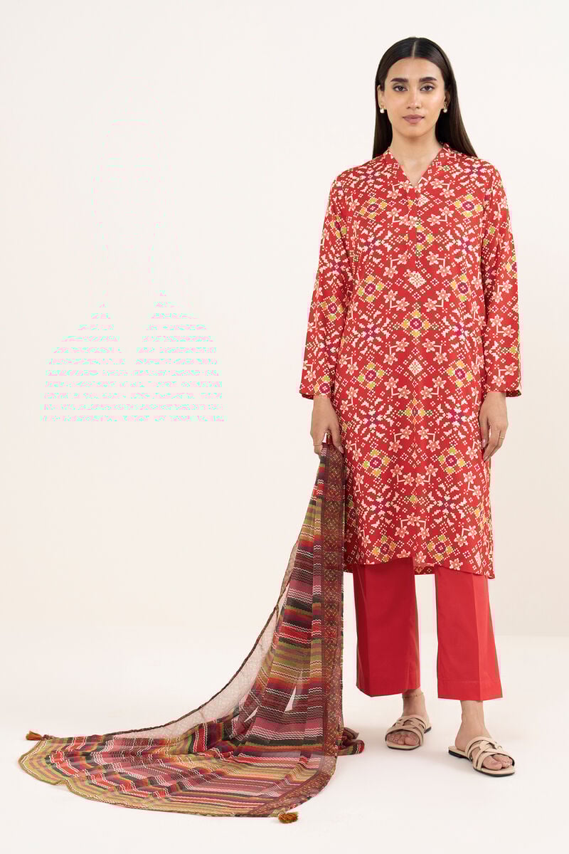 Printed Chiffon Dupatta