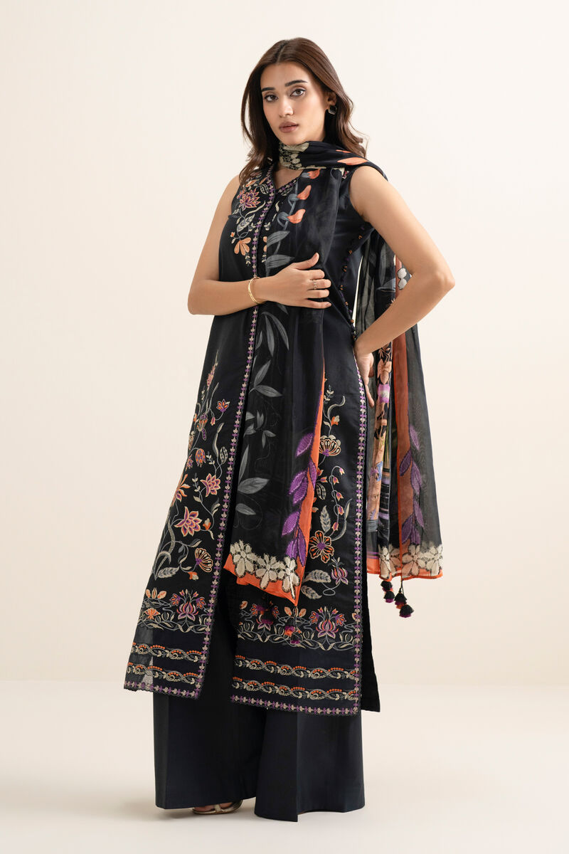 3 Piece - Embroidered Lawn Suit