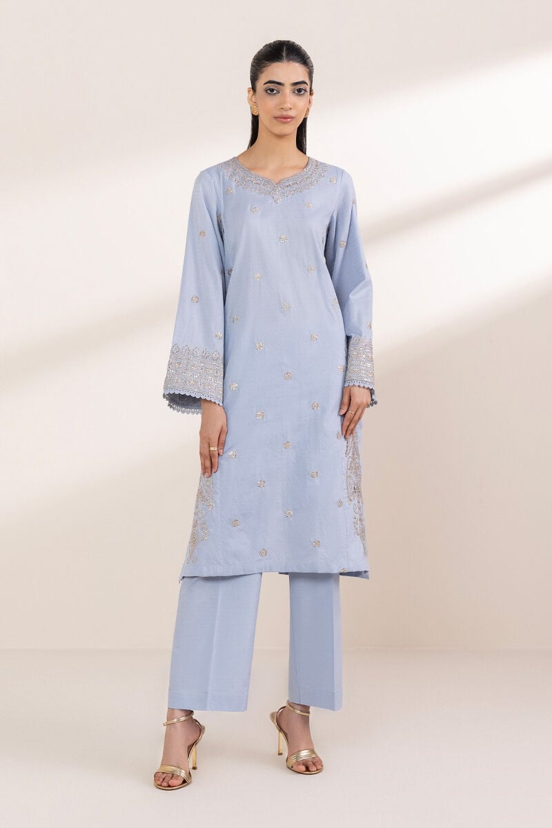 Embroidered Dobby Shirt